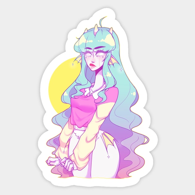 Brat Sticker by Jawlatte